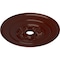 Ekena Millwork Traditional with Acanthus Leaves Ceiling Medallion, 26"OD x 3 1/8"ID x 1 1/2"P, Brushed Mahogany CM26TABMF - alternate 3